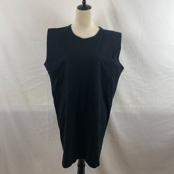 COS Dress US M Black Drop Sleeve Shift - Picture 1 of 9